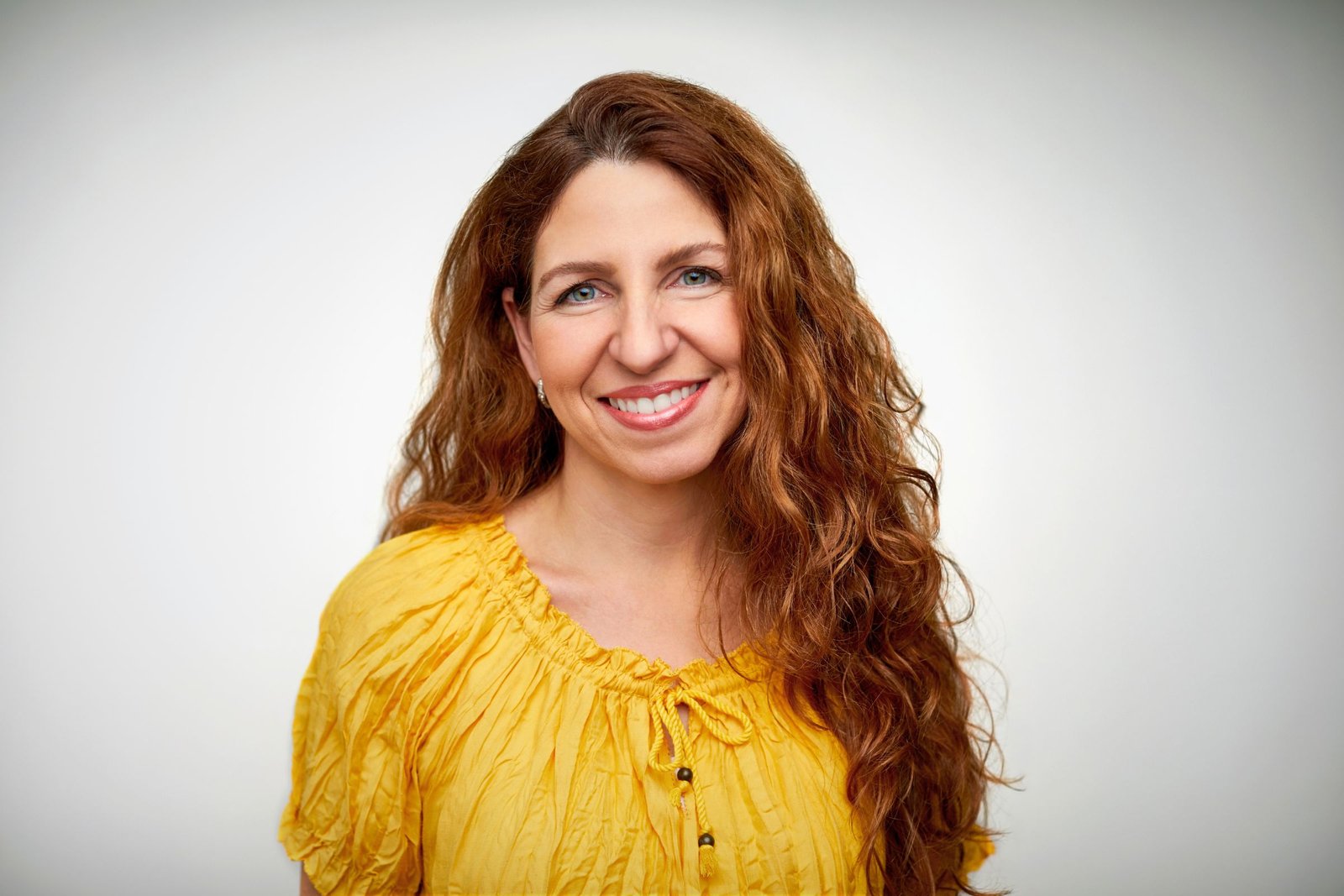 Woman with beautiful, long hair