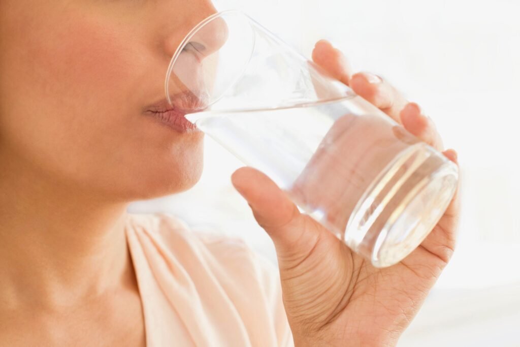 Adequate water intake is important to escape from gout