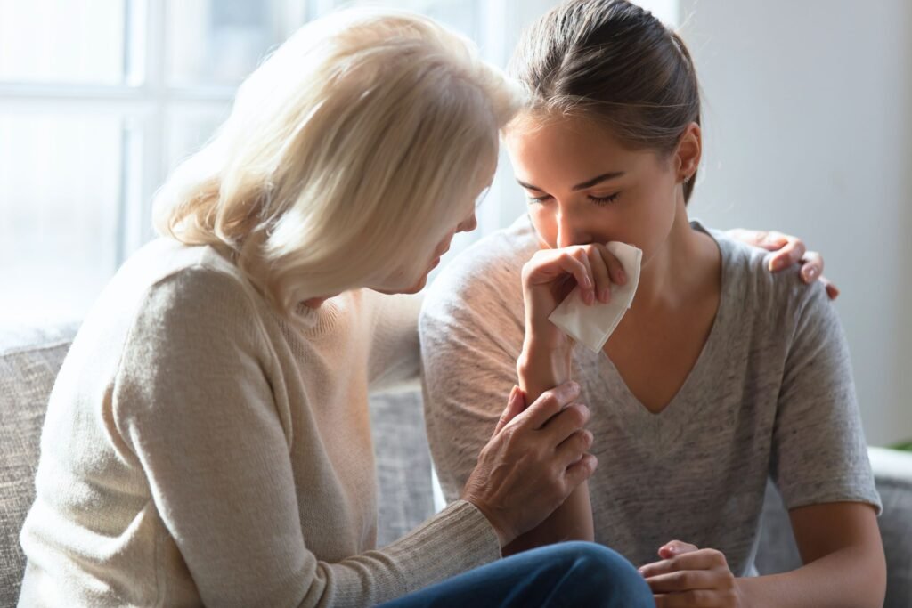 Be patient with adult child depression