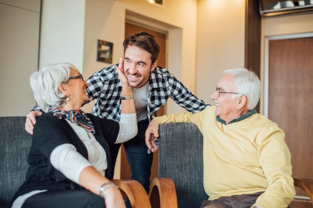 Parents celebrate adult child achievements