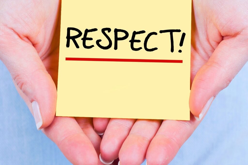 Respect others